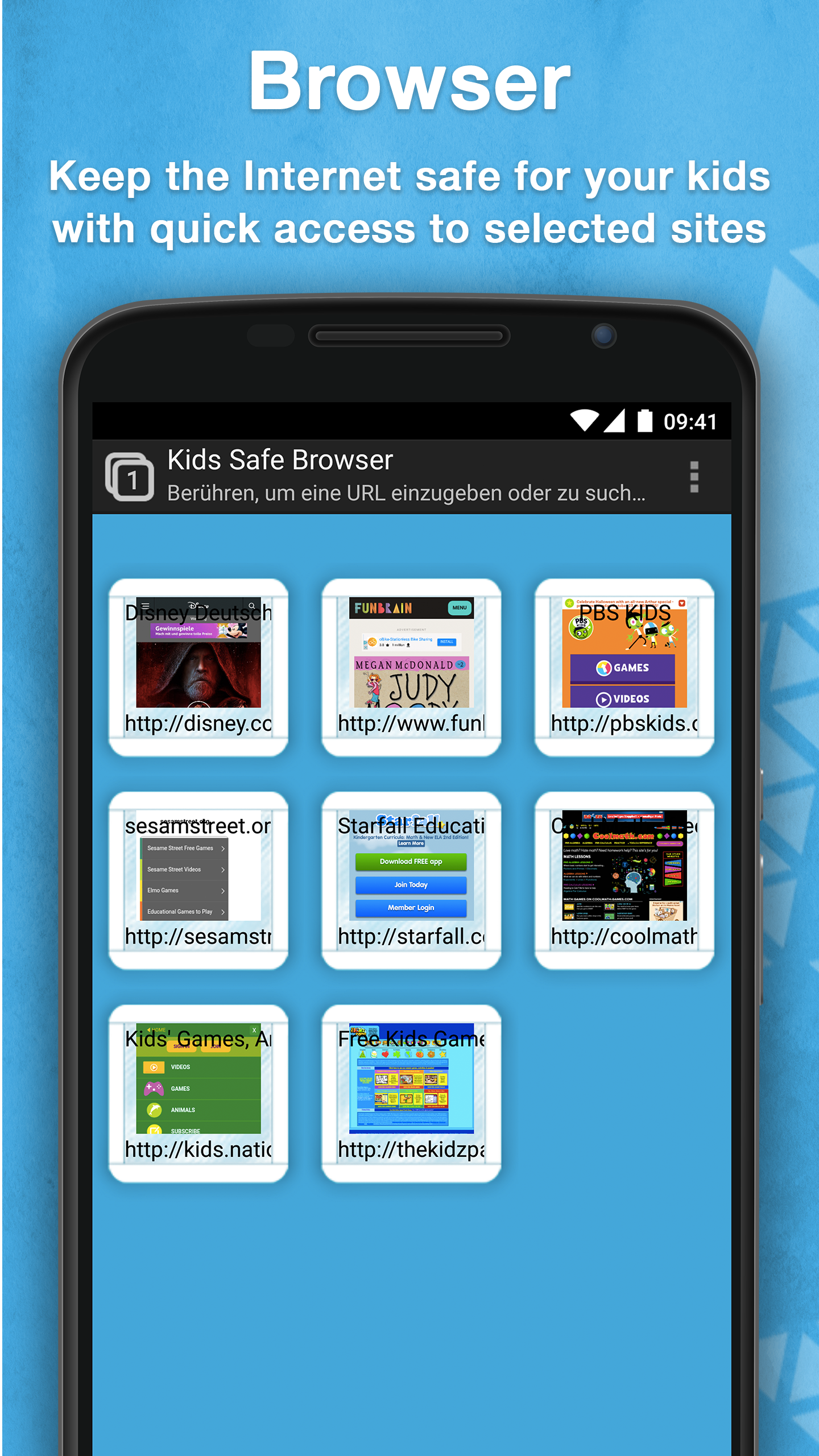 اسکرین شات 1 برنامه Safe Browser – Web Filter