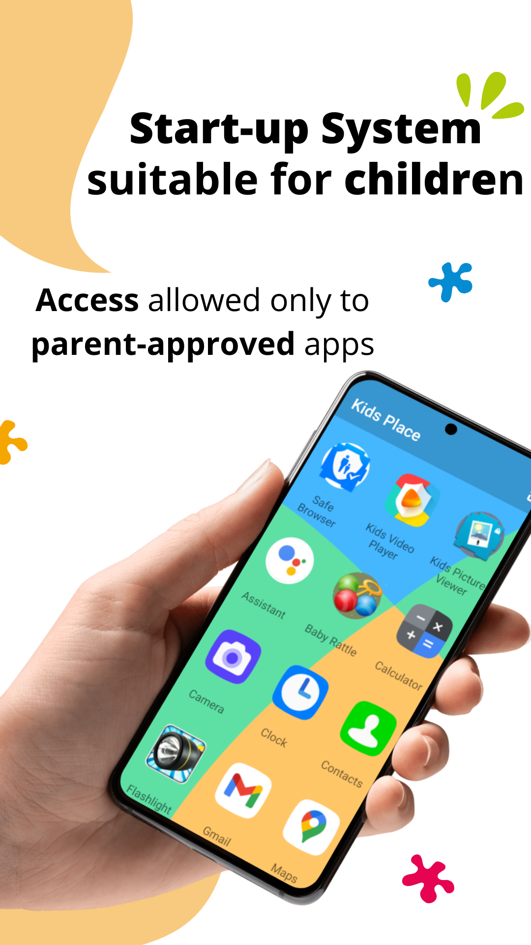 اسکرین شات 1 برنامه Kids Place: Parental Controls