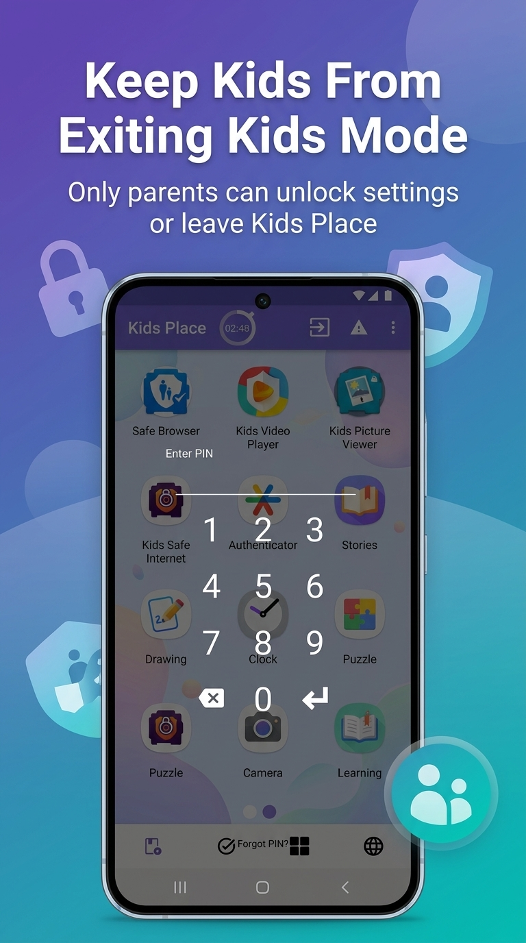 اسکرین شات 5 برنامه Kids Place: Parental Controls