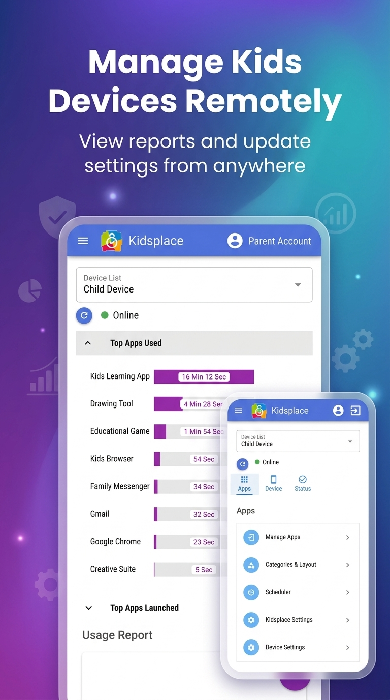 اسکرین شات 6 برنامه Kids Place: Parental Controls