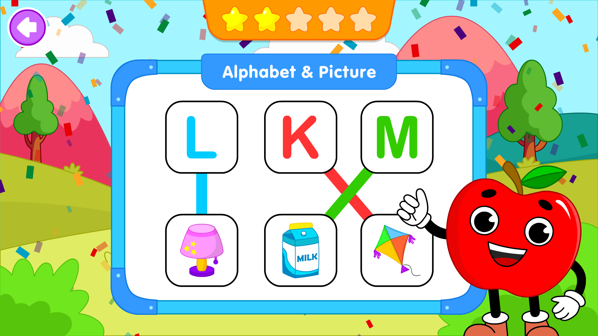 اسکرین شات 2 بازی ABC Preschool Games: Kids 2+