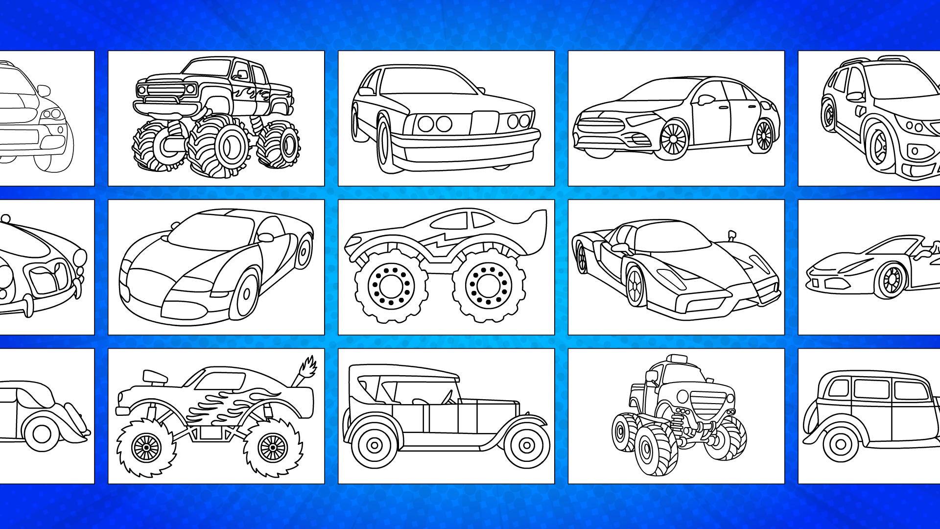 اسکرین شات 7 بازی Car Coloring Games