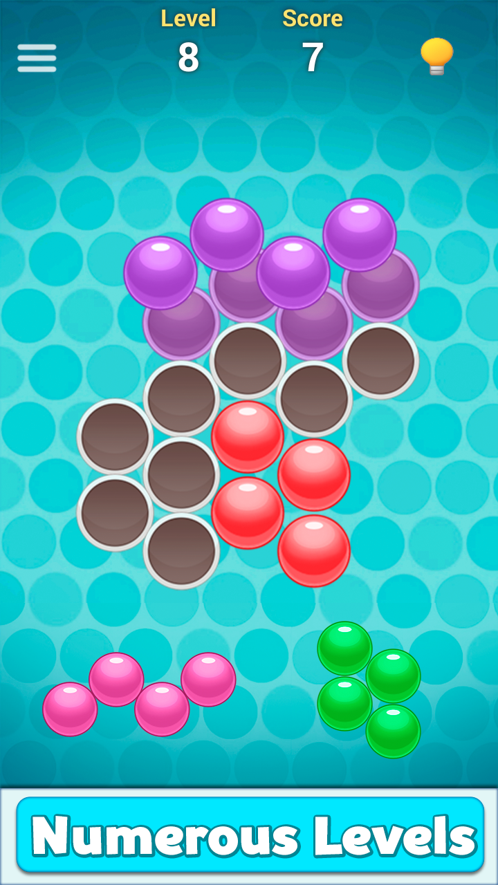 اسکرین شات 3 بازی Bubble Tangram - puzzle game
