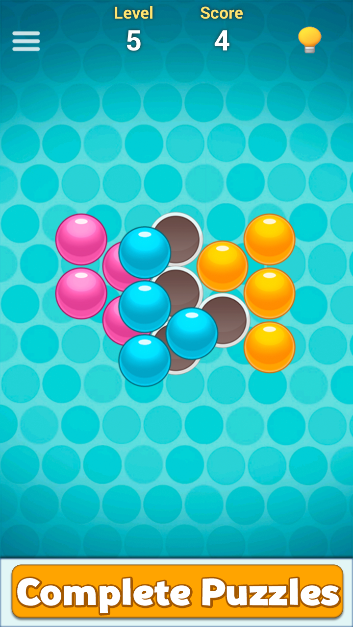 اسکرین شات 2 بازی Bubble Tangram - puzzle game