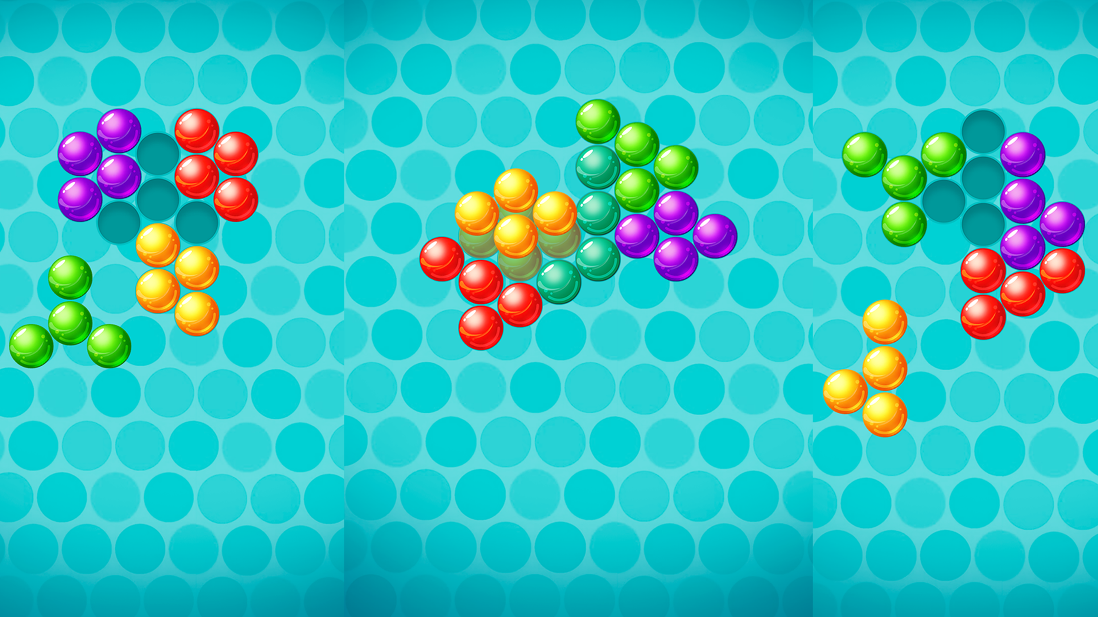 اسکرین شات 7 بازی Bubble Tangram - puzzle game