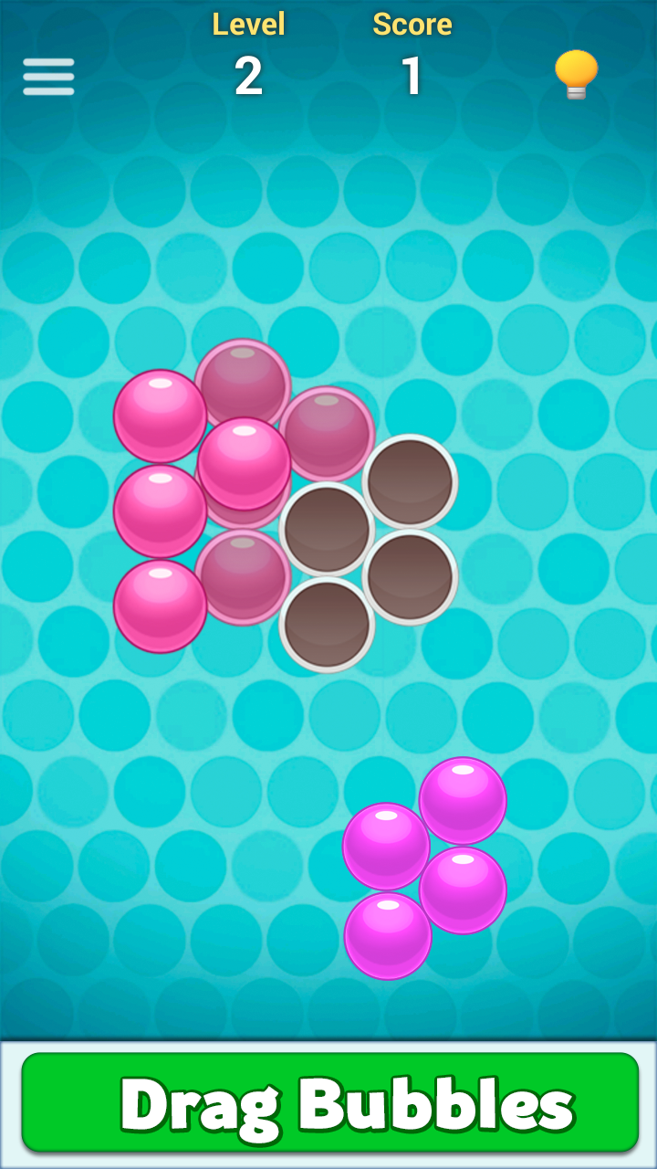 اسکرین شات 1 بازی Bubble Tangram - puzzle game