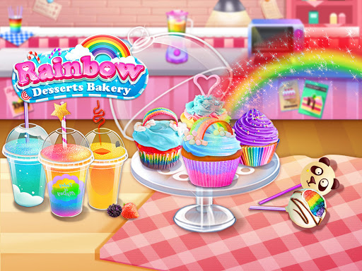 اسکرین شات 5 بازی Rainbow Desserts Bakery Party