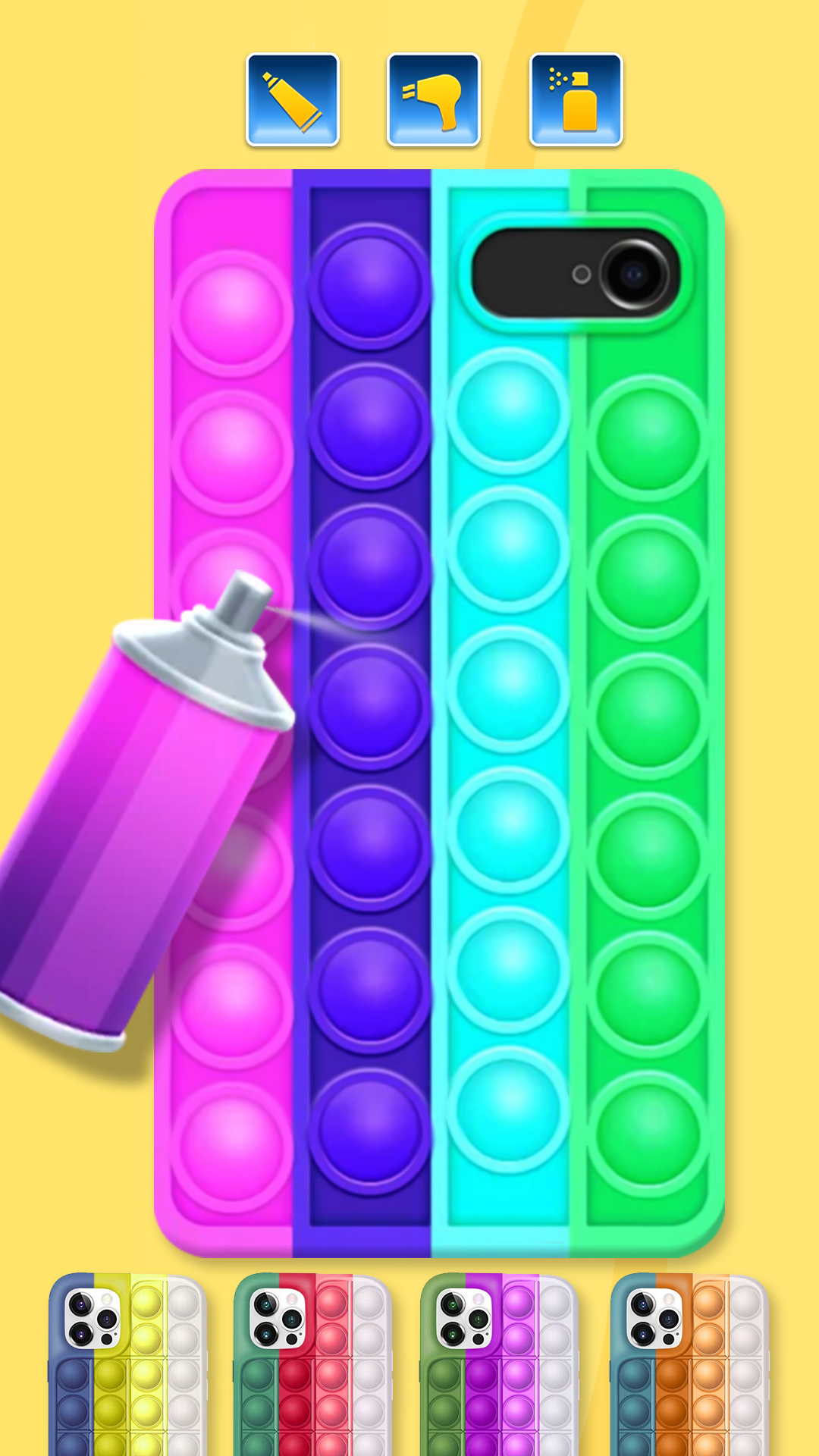 اسکرین شات 3 بازی Phone Case DIY Make Phone Case