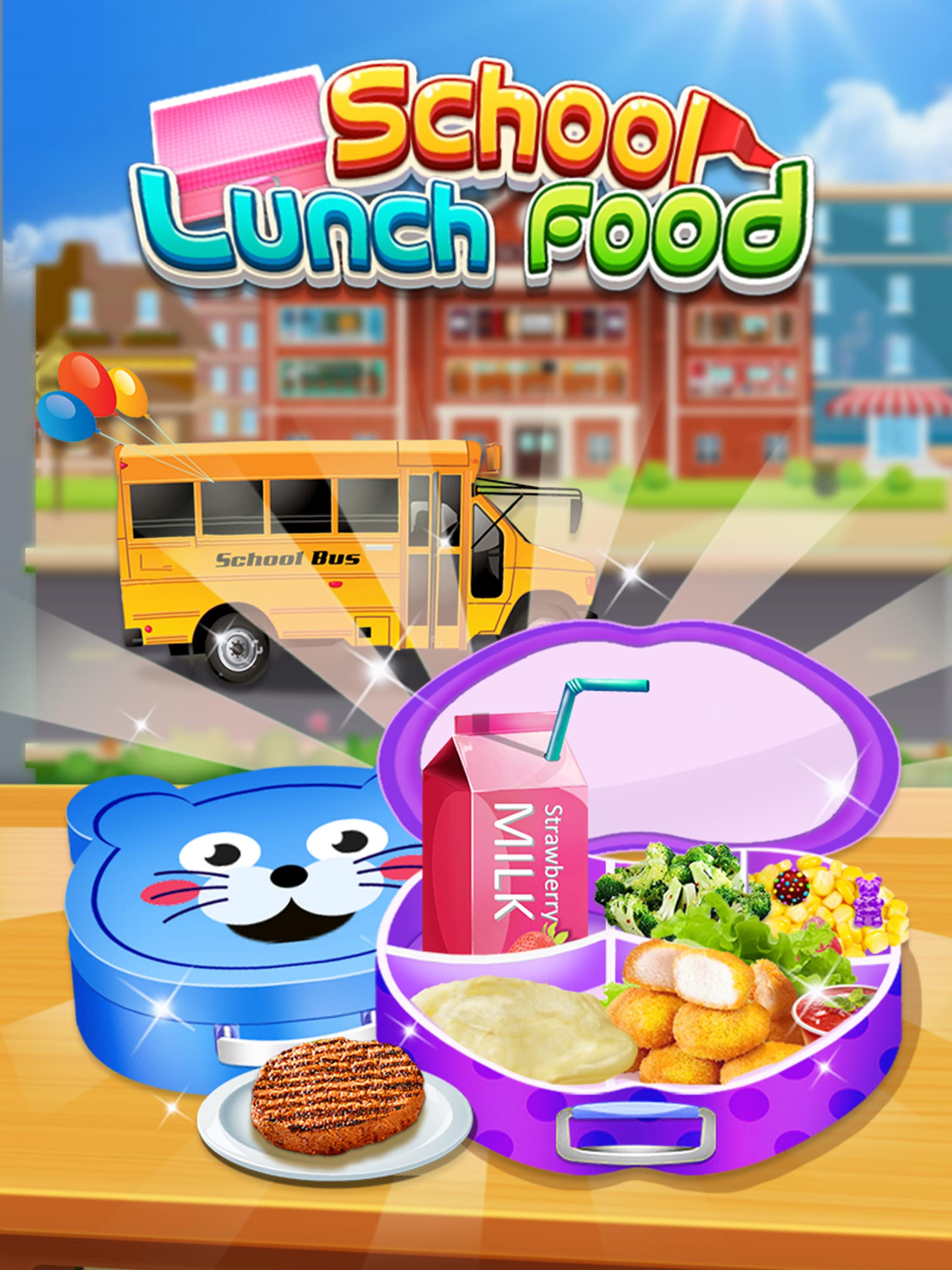 اسکرین شات 4 بازی School Lunch Food - Lunch Box