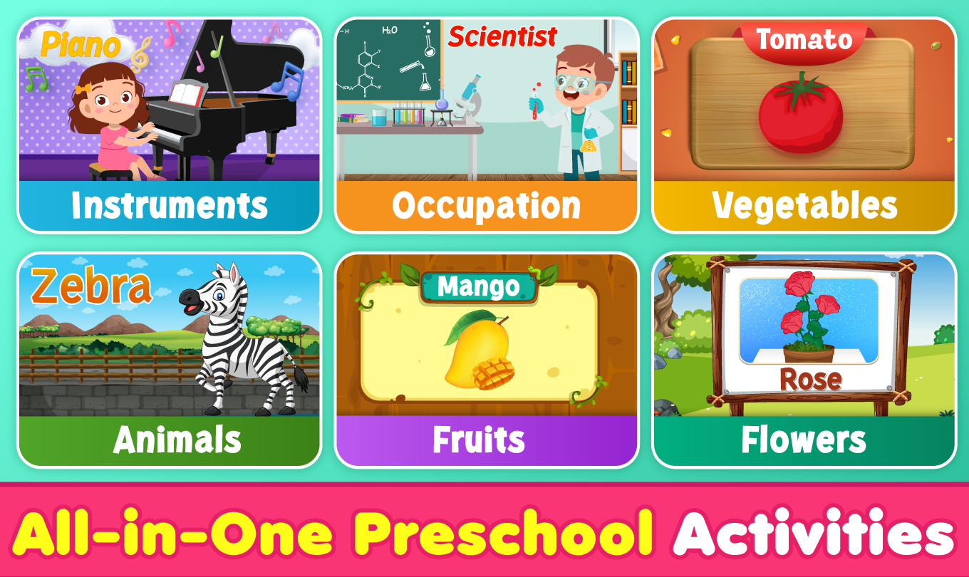 اسکرین شات 1 بازی Kids English Learning Games