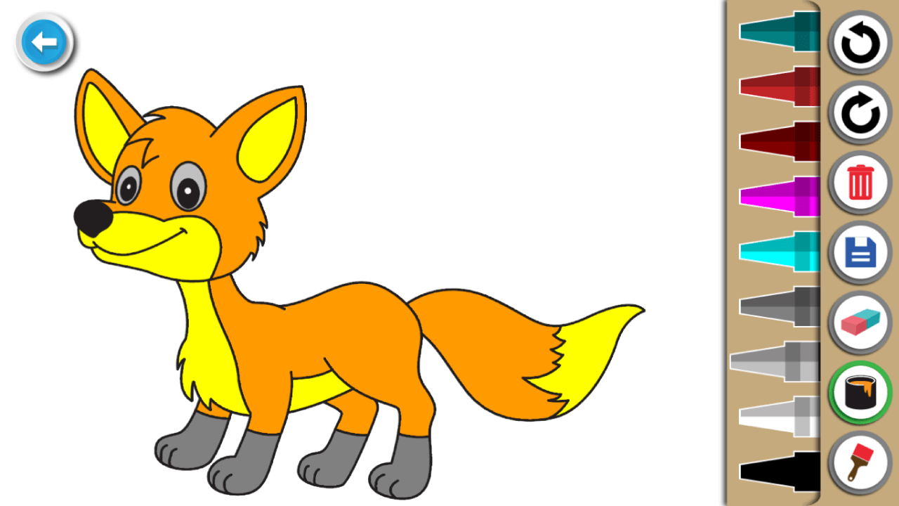 اسکرین شات 8 بازی Animal Coloring Book for kids