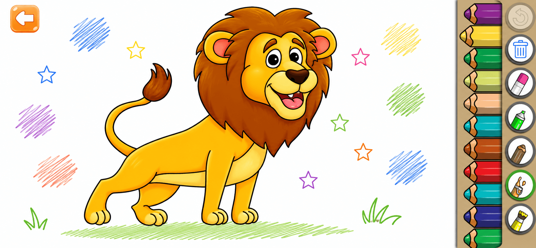 اسکرین شات 4 بازی Baby Coloring Games for Kids
