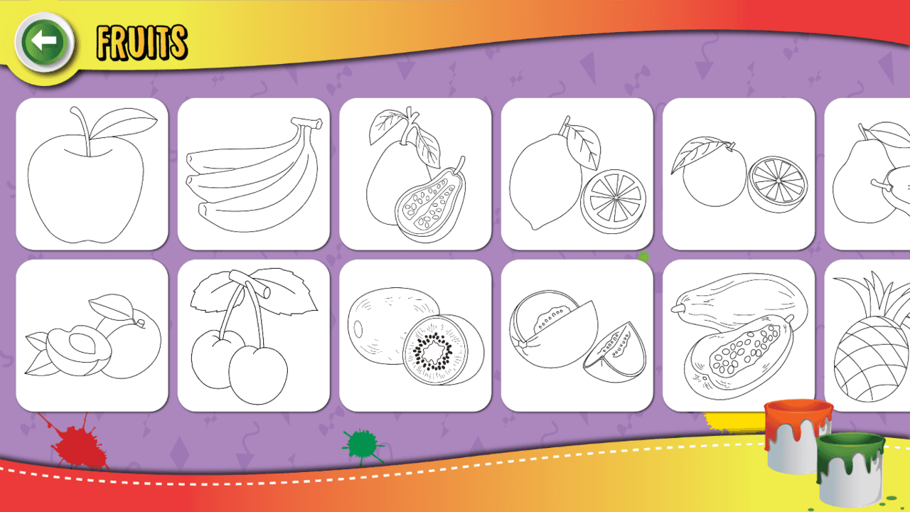 اسکرین شات 3 بازی Baby Coloring Games for Kids