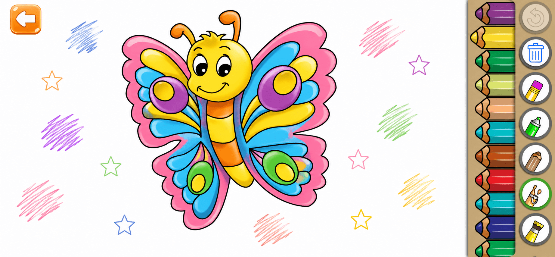 اسکرین شات 5 بازی Baby Coloring Games for Kids