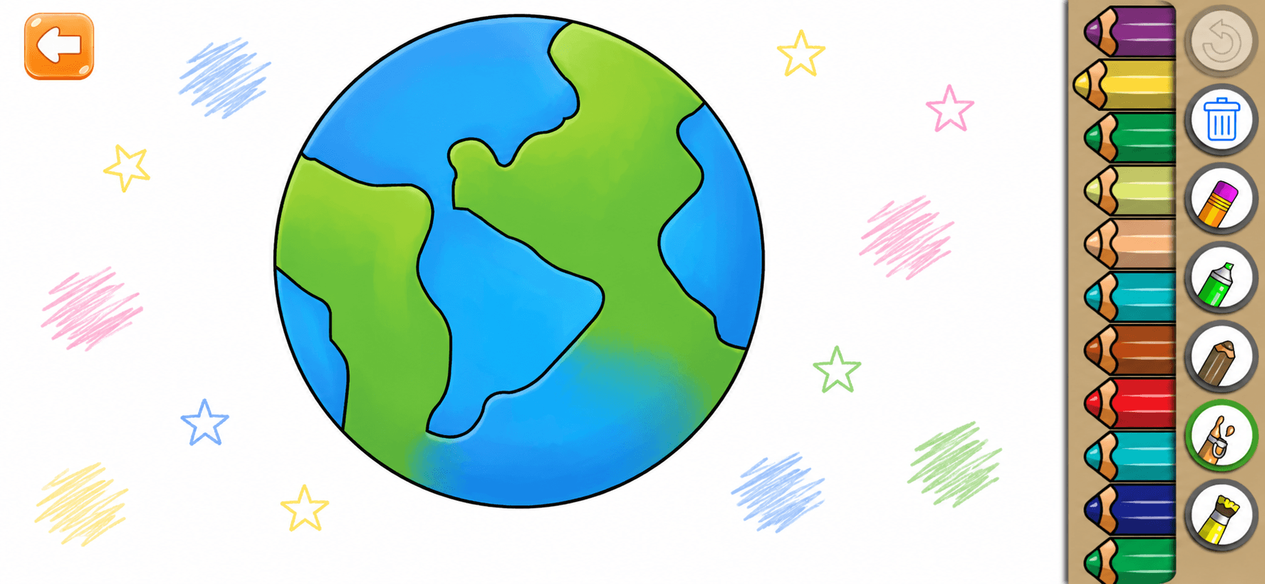 اسکرین شات 8 بازی Baby Coloring Games for Kids