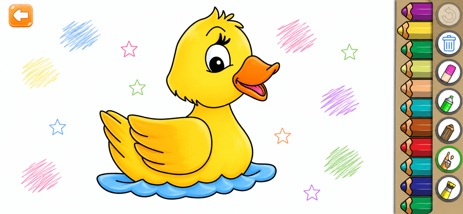اسکرین شات 3 بازی Baby Coloring Games for Kids