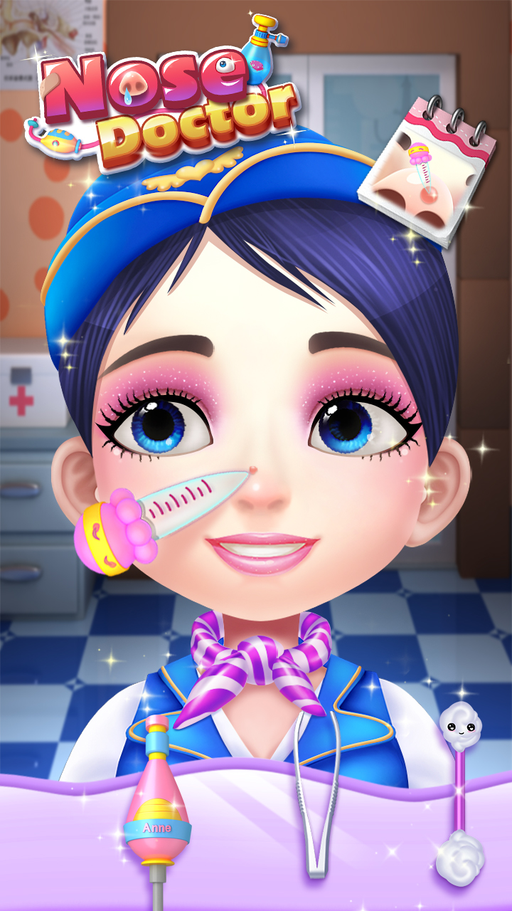 اسکرین شات 1 بازی Nose Doctor