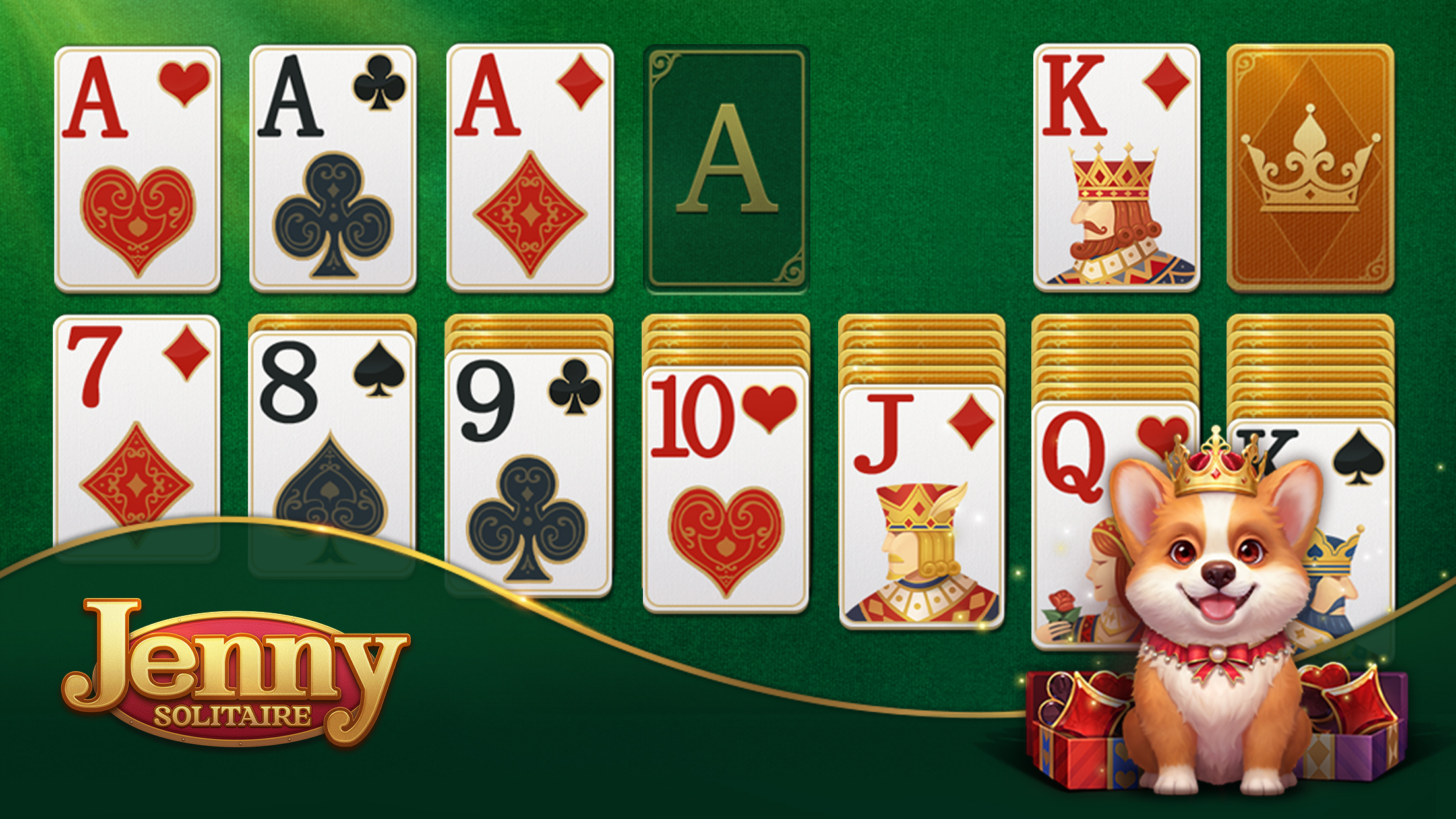 اسکرین شات 1 بازی Jenny Solitaire® - Card Games