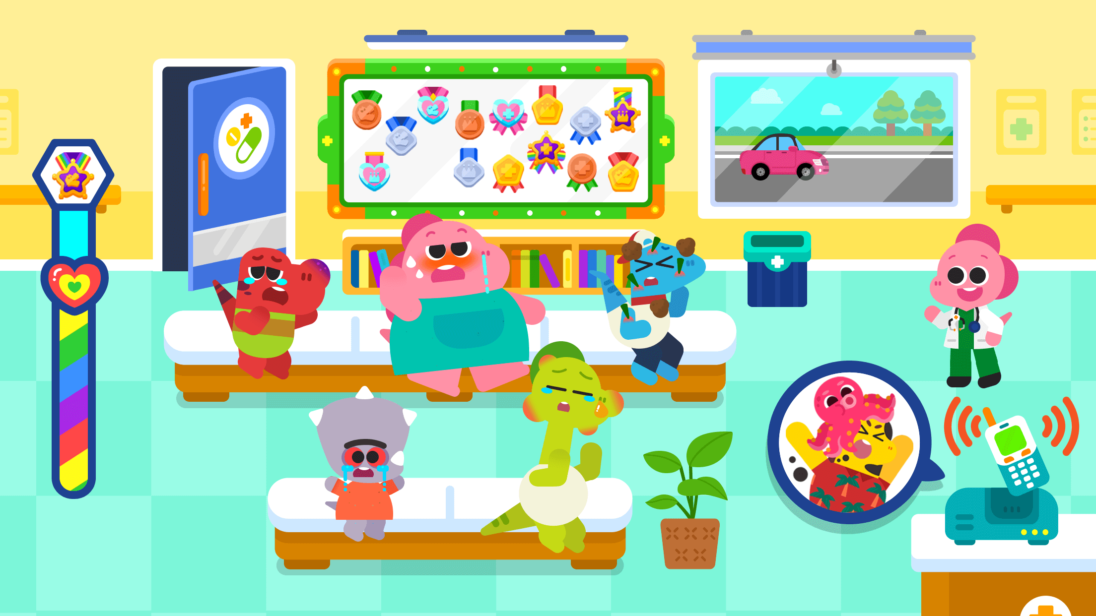 اسکرین شات 1 بازی Cocobi Hospital - Kids Doctor