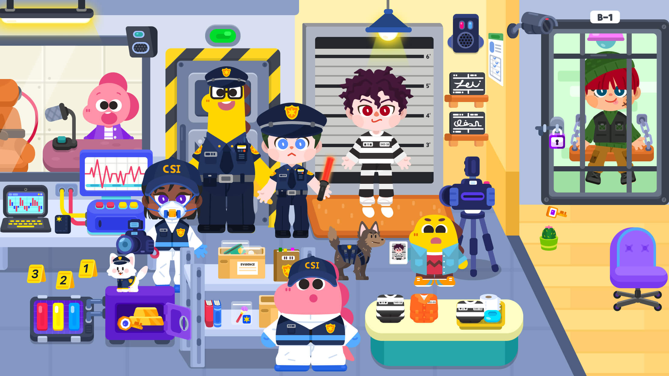 اسکرین شات 6 بازی Cocobi Life World - city, town