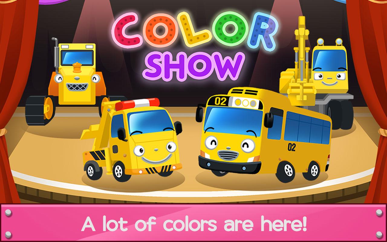 اسکرین شات 3 برنامه Tayo Color - Kids Game Package