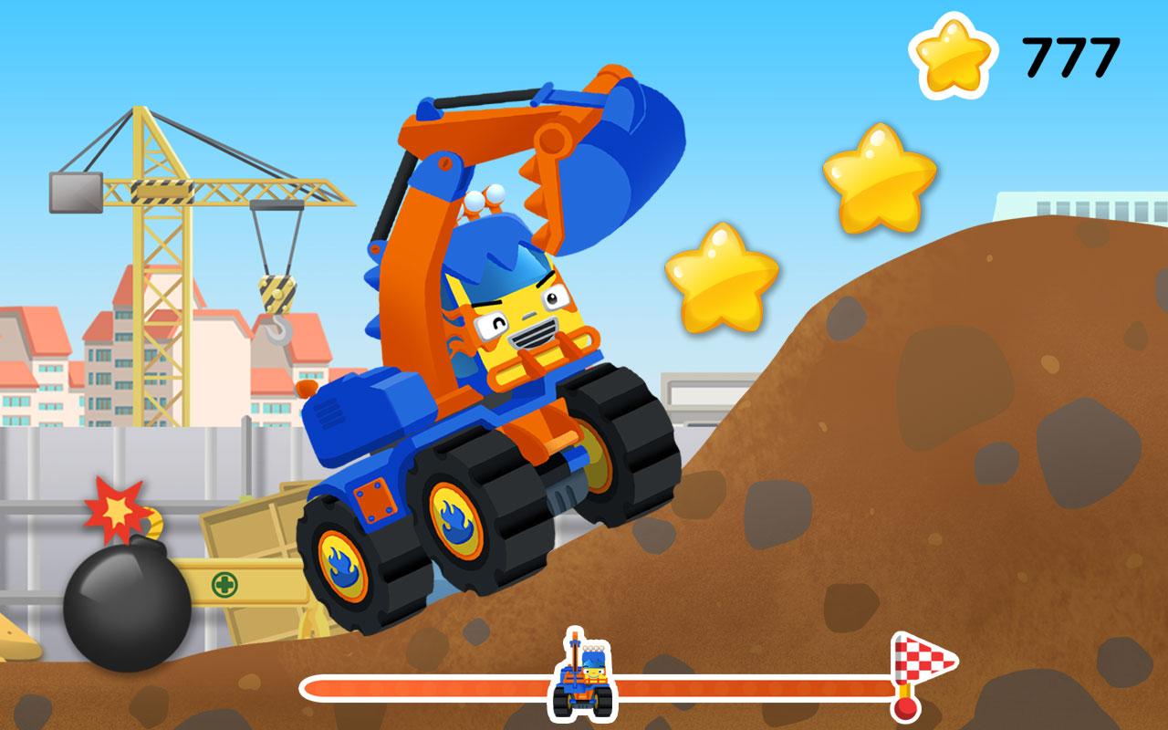 اسکرین شات 5 برنامه Tayo Monster Truck - Kids Game