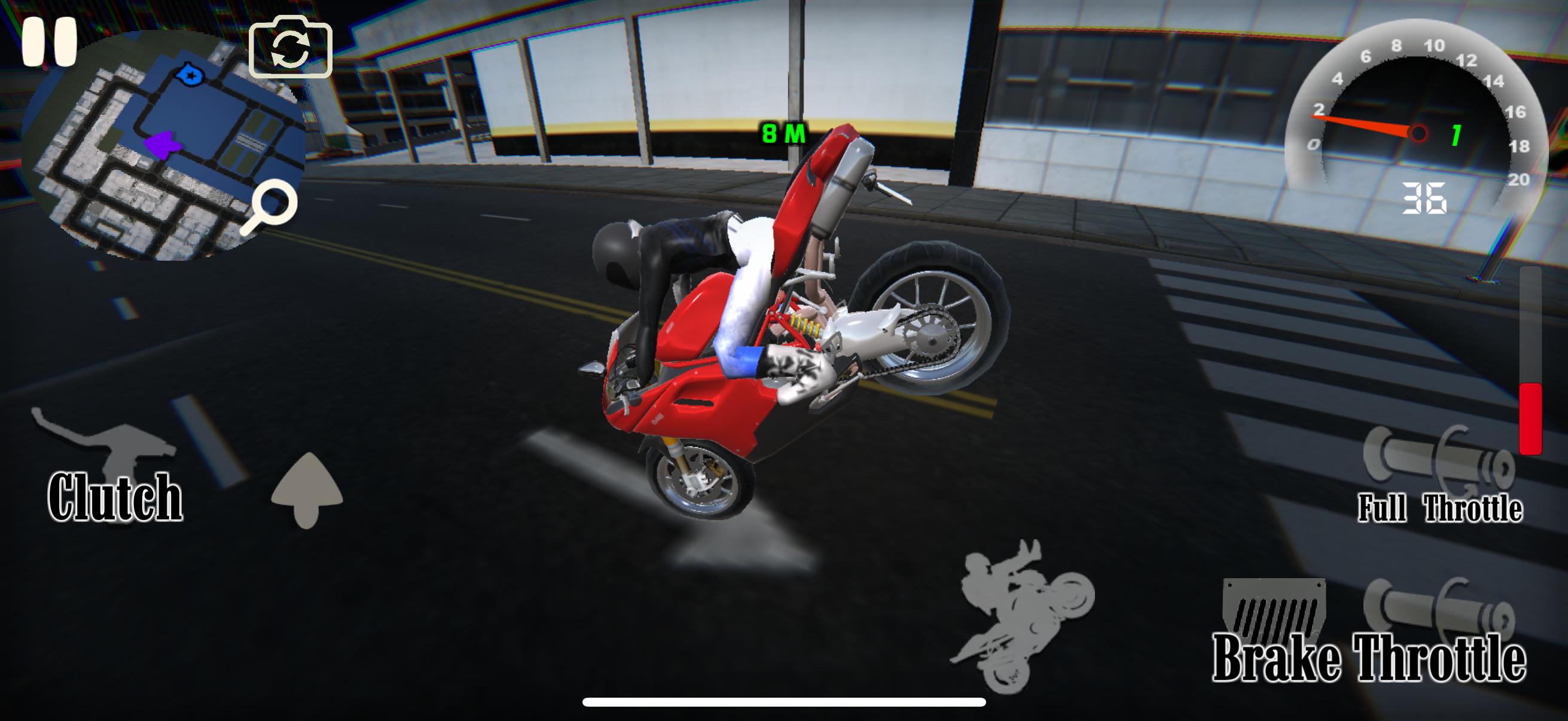 اسکرین شات 3 بازی Wheelie King 4 Bike Wheelie 3D