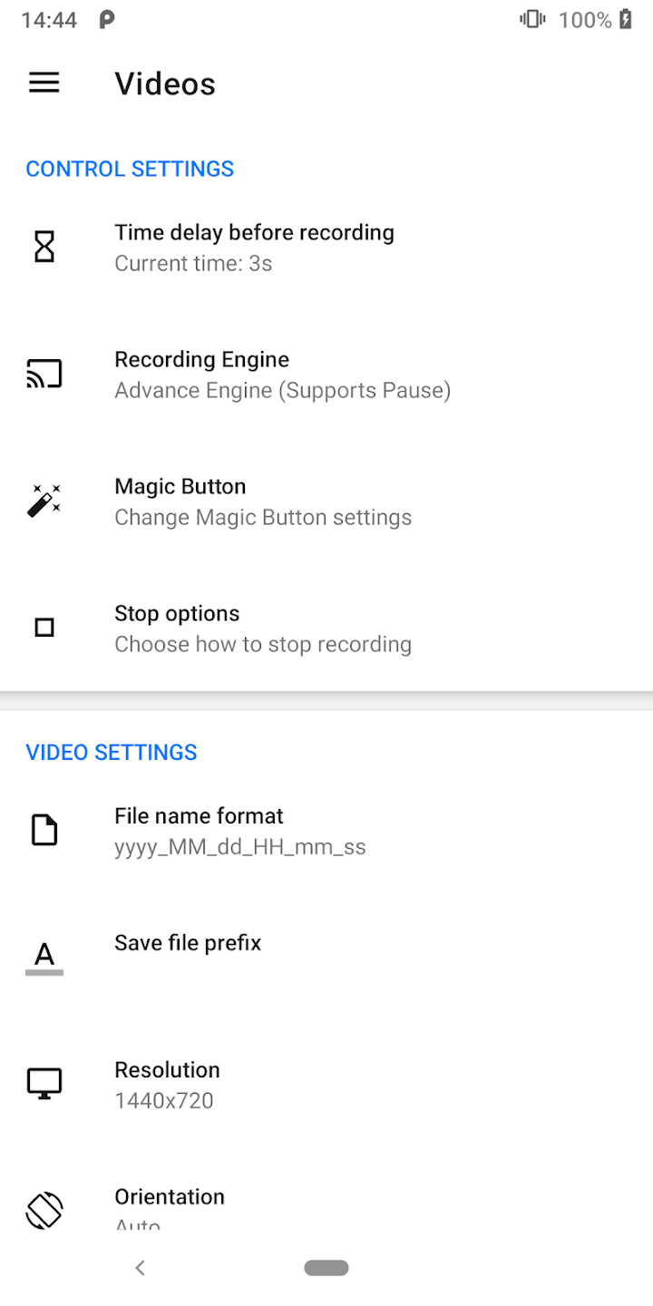 اسکرین شات 4 برنامه Screen Recorder