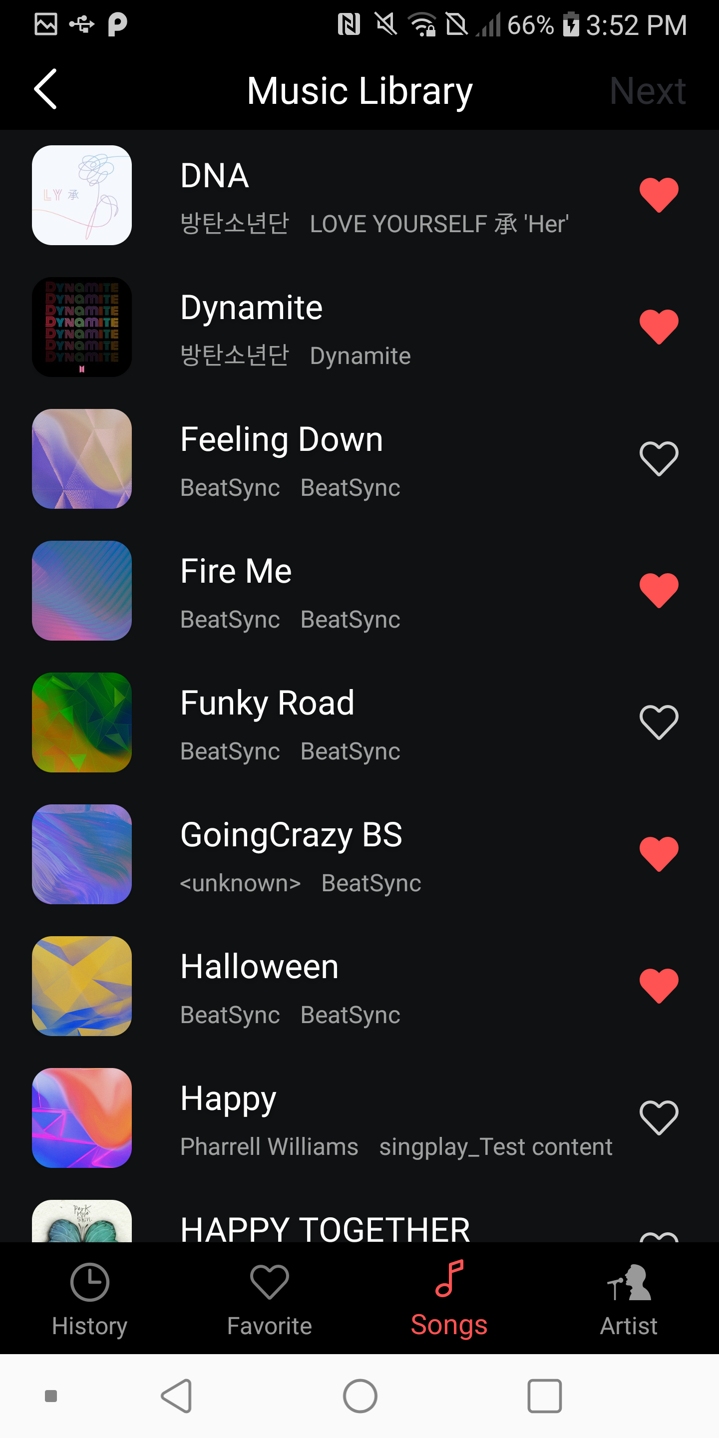 اسکرین شات 5 برنامه BeatSync: Photo & Music Videos