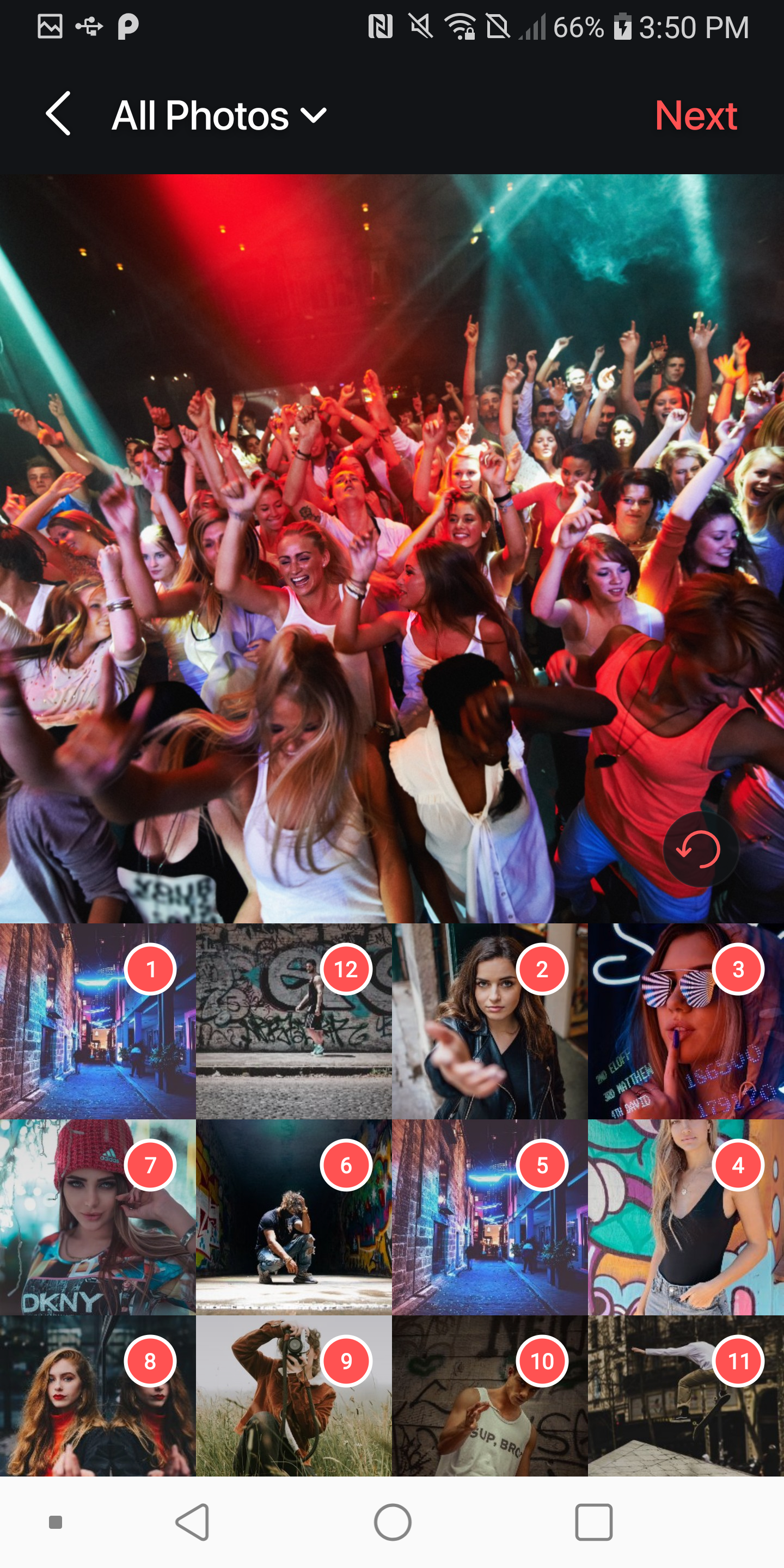 اسکرین شات 4 برنامه BeatSync: Photo & Music Videos