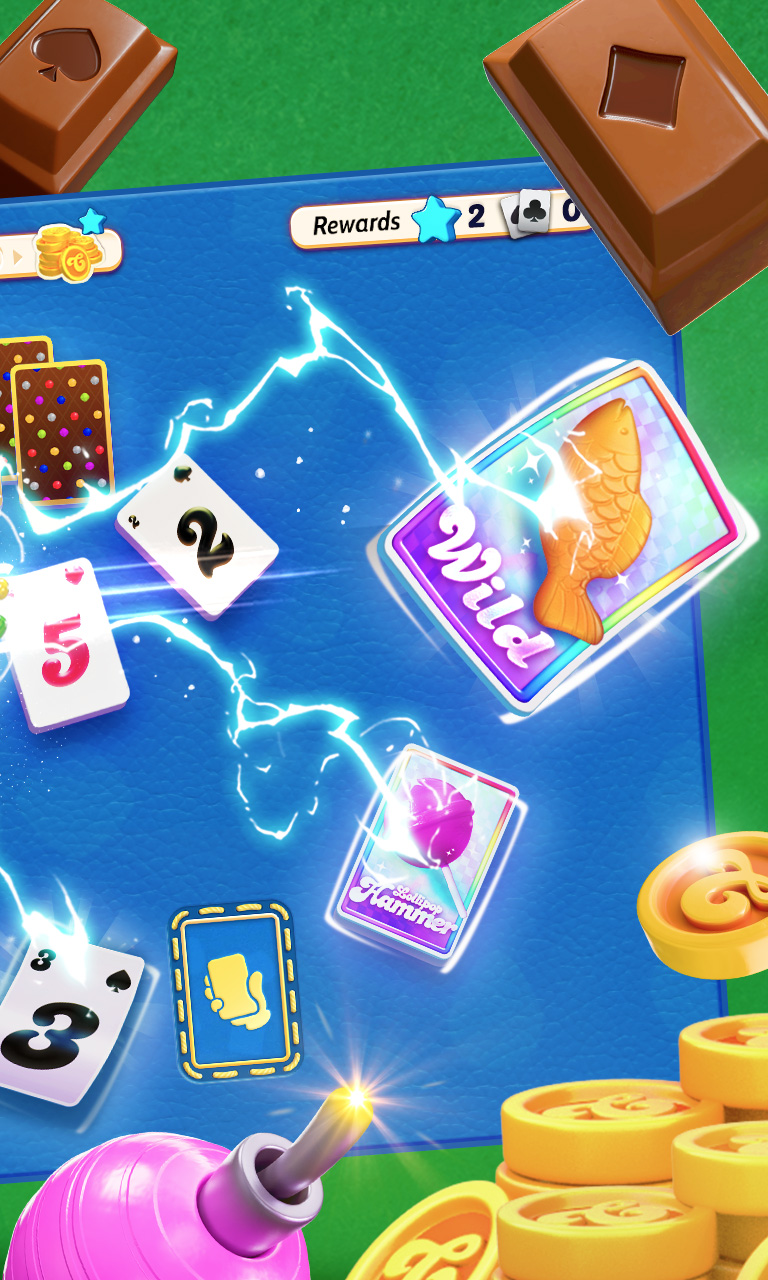 اسکرین شات 3 بازی Candy Crush Solitaire