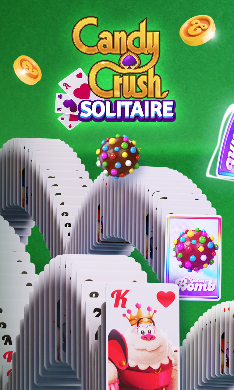 اسکرین شات 1 بازی Candy Crush Solitaire