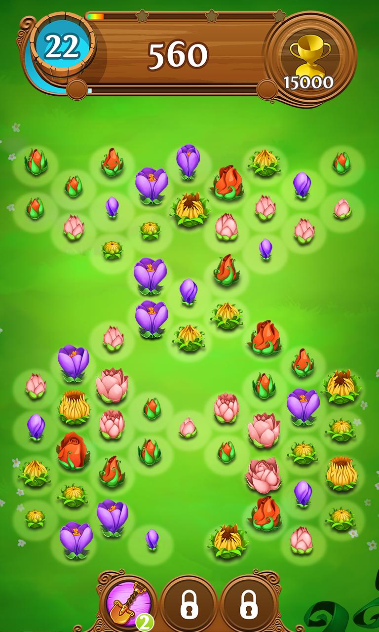 اسکرین شات 6 بازی Blossom Blast Saga