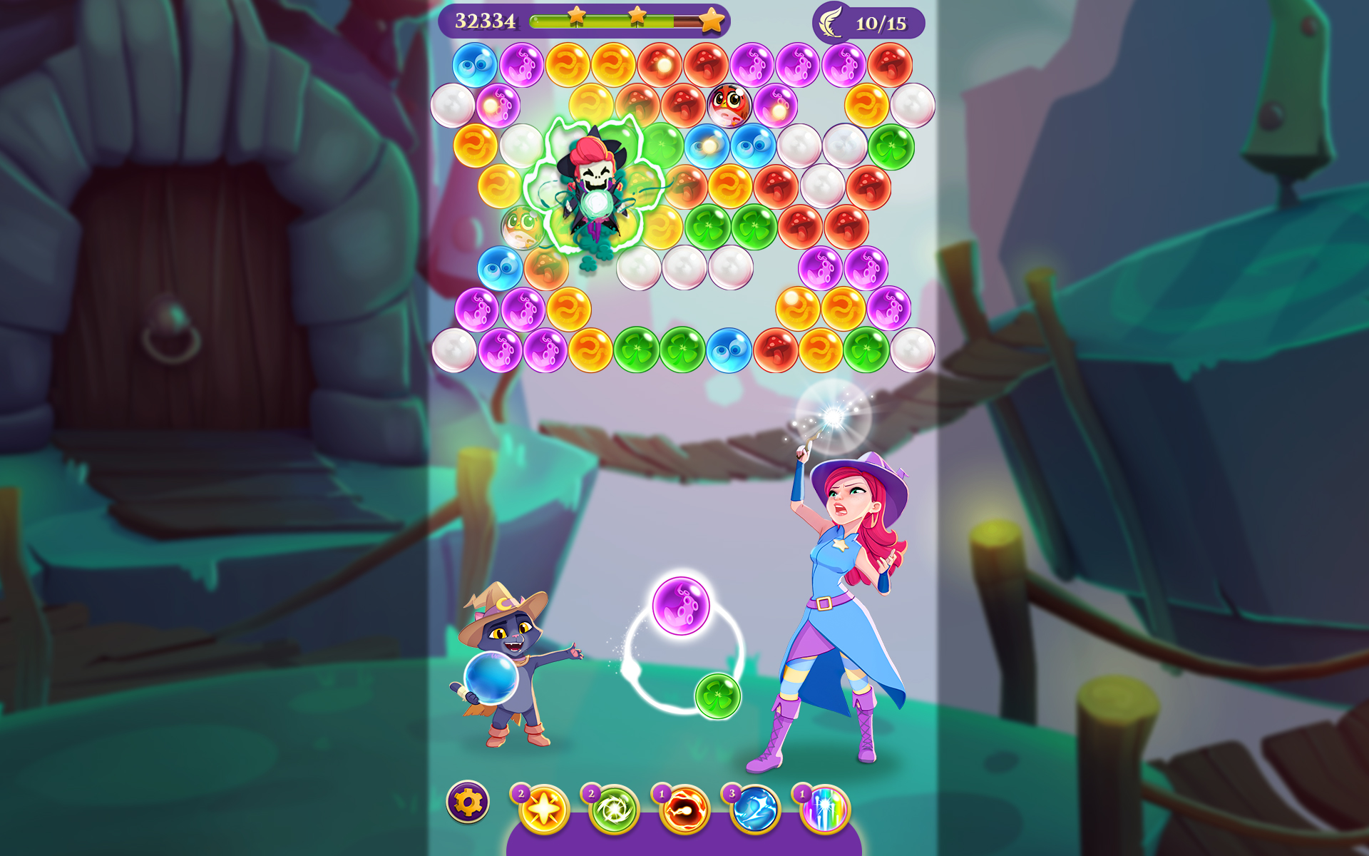 اسکرین شات 6 بازی Bubble Witch 3 Saga