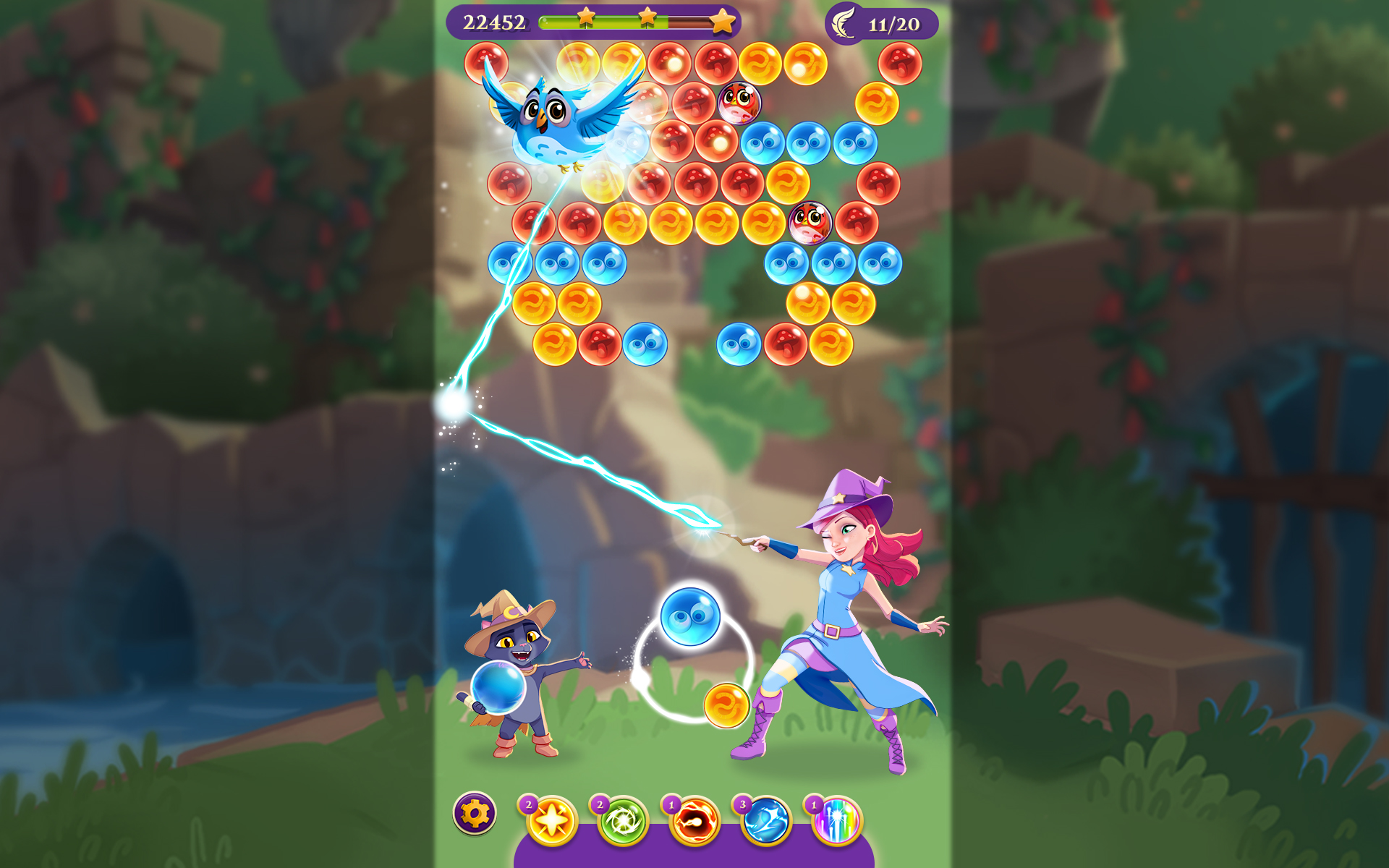 اسکرین شات 8 بازی Bubble Witch 3 Saga