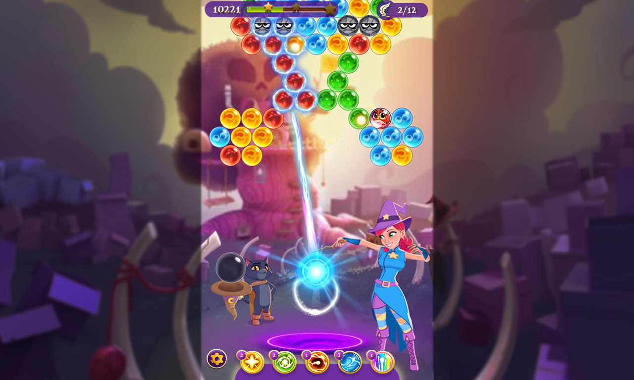 اسکرین شات 7 بازی Bubble Witch 3 Saga