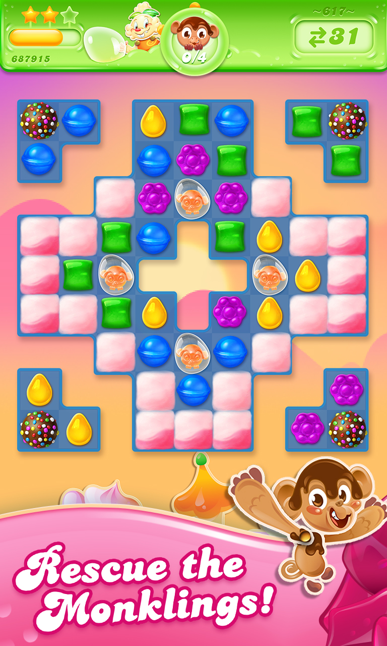 اسکرین شات 3 بازی Candy Crush Jelly Saga
