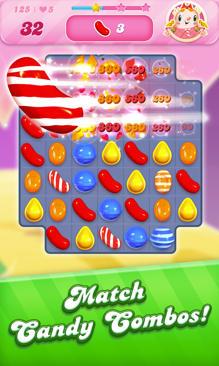 اسکرین شات 2 بازی Candy Crush Saga