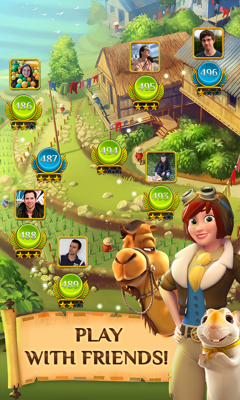 اسکرین شات 3 بازی Pyramid Solitaire Saga