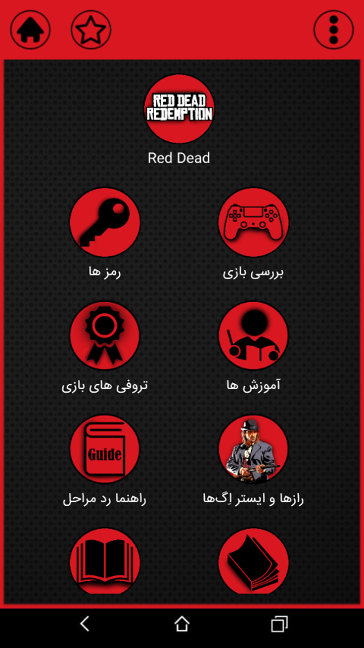 اسکرین شات 3 برنامه ‏راهنمای Red dead2