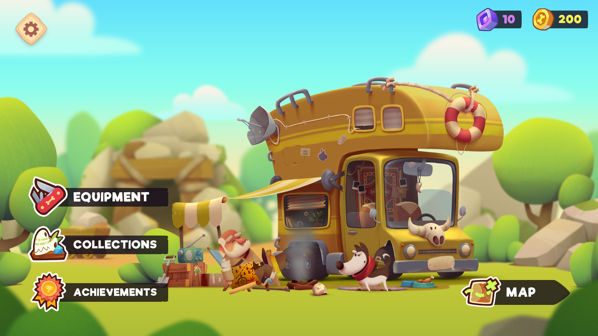 اسکرین شات 1 بازی My Diggy Dog 2