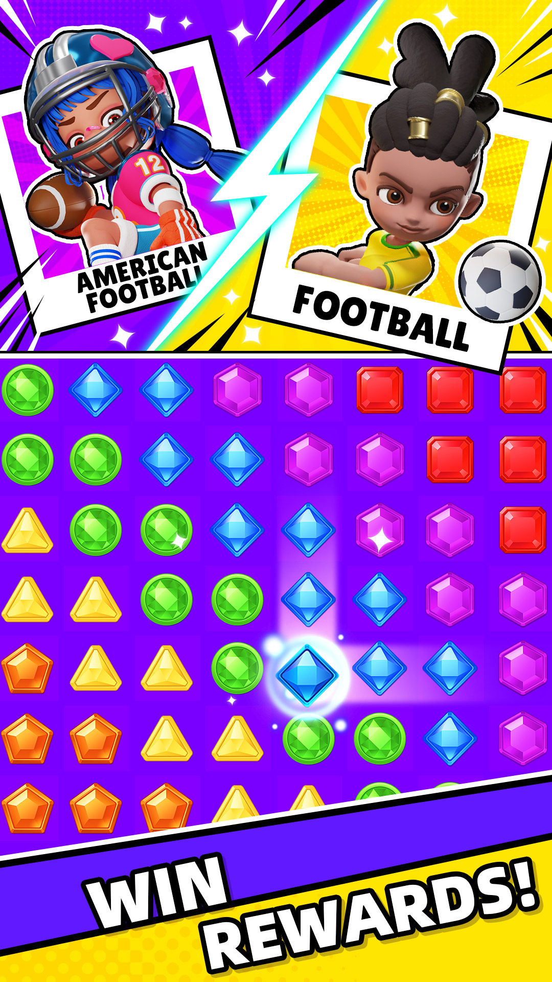 اسکرین شات 5 بازی Jewel Party: Match 3 PVP