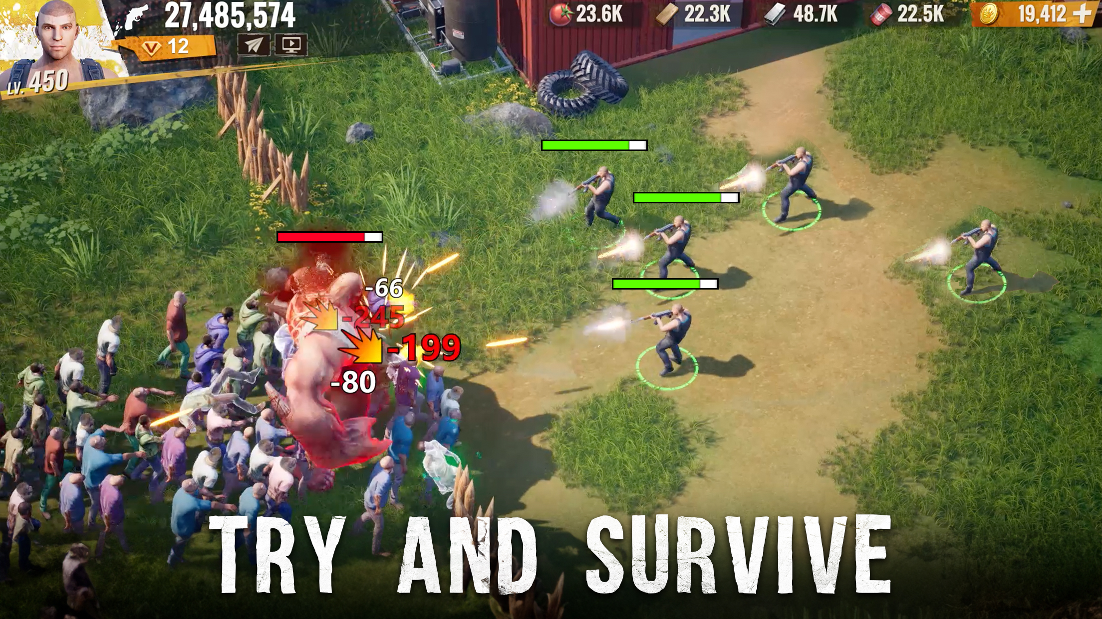 اسکرین شات 6 بازی Survival Blitz: Zombie War