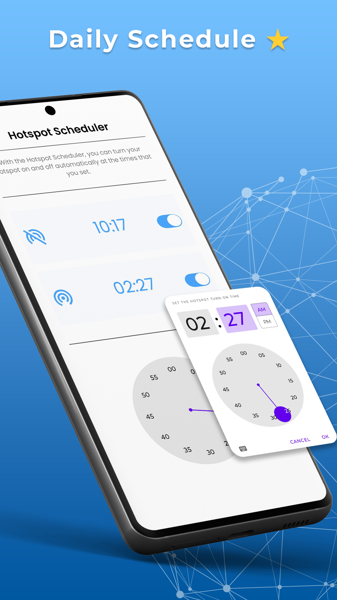 اسکرین شات 2 برنامه Mobile Personal Wifi Hotspot