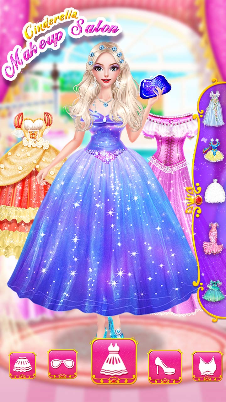 اسکرین شات 7 بازی Cinderella Princess Dress Up