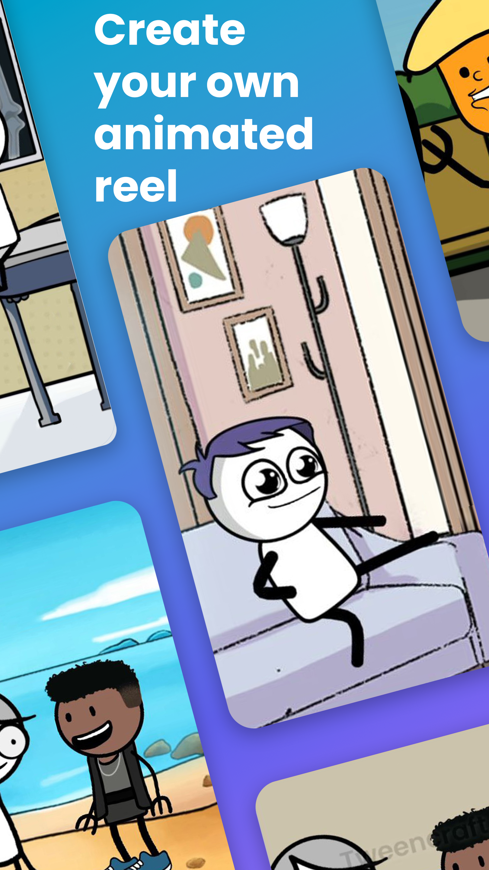 اسکرین شات 3 برنامه TweenCraft Cartoon Video Maker