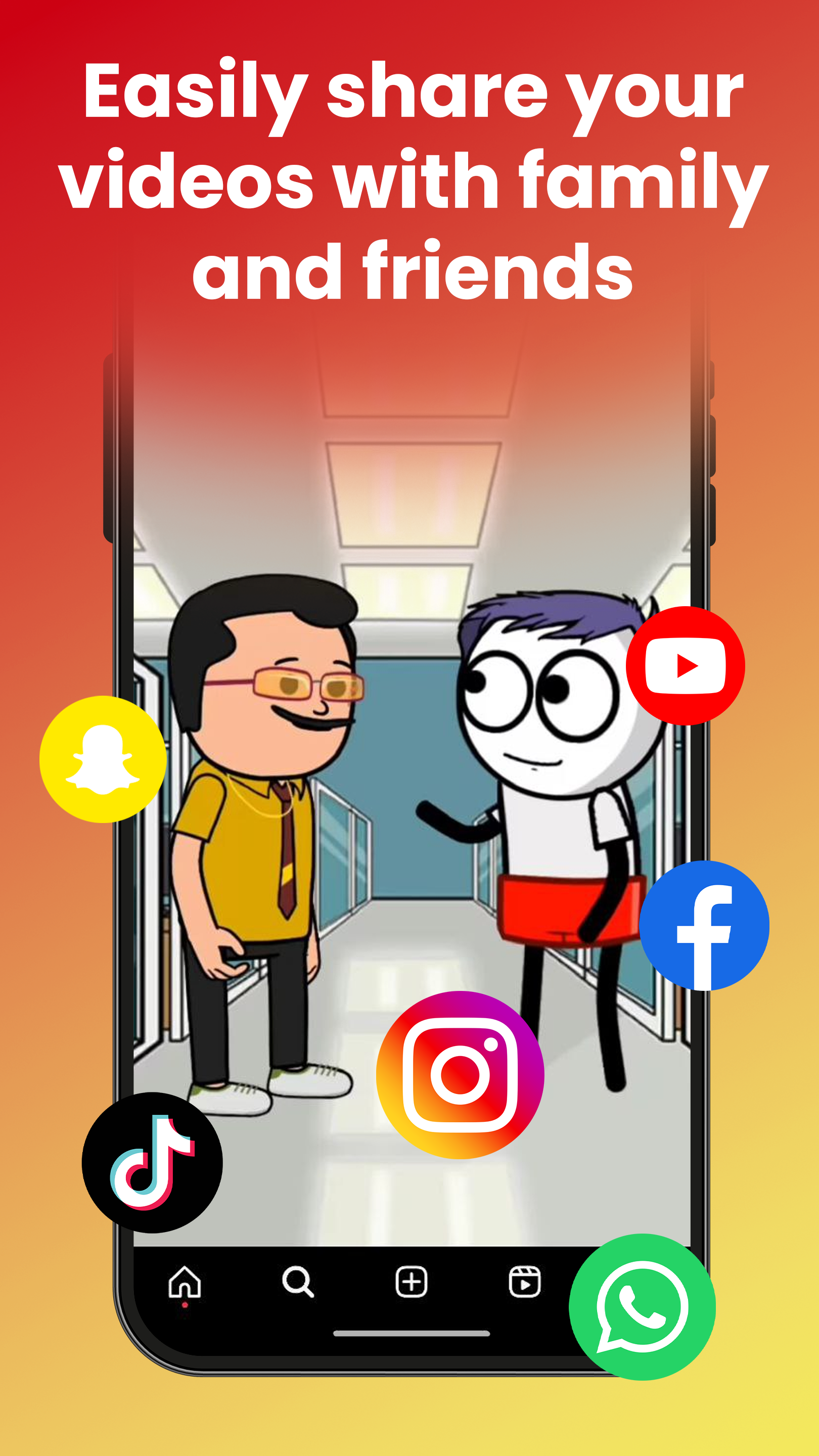اسکرین شات 6 برنامه TweenCraft Cartoon Video Maker