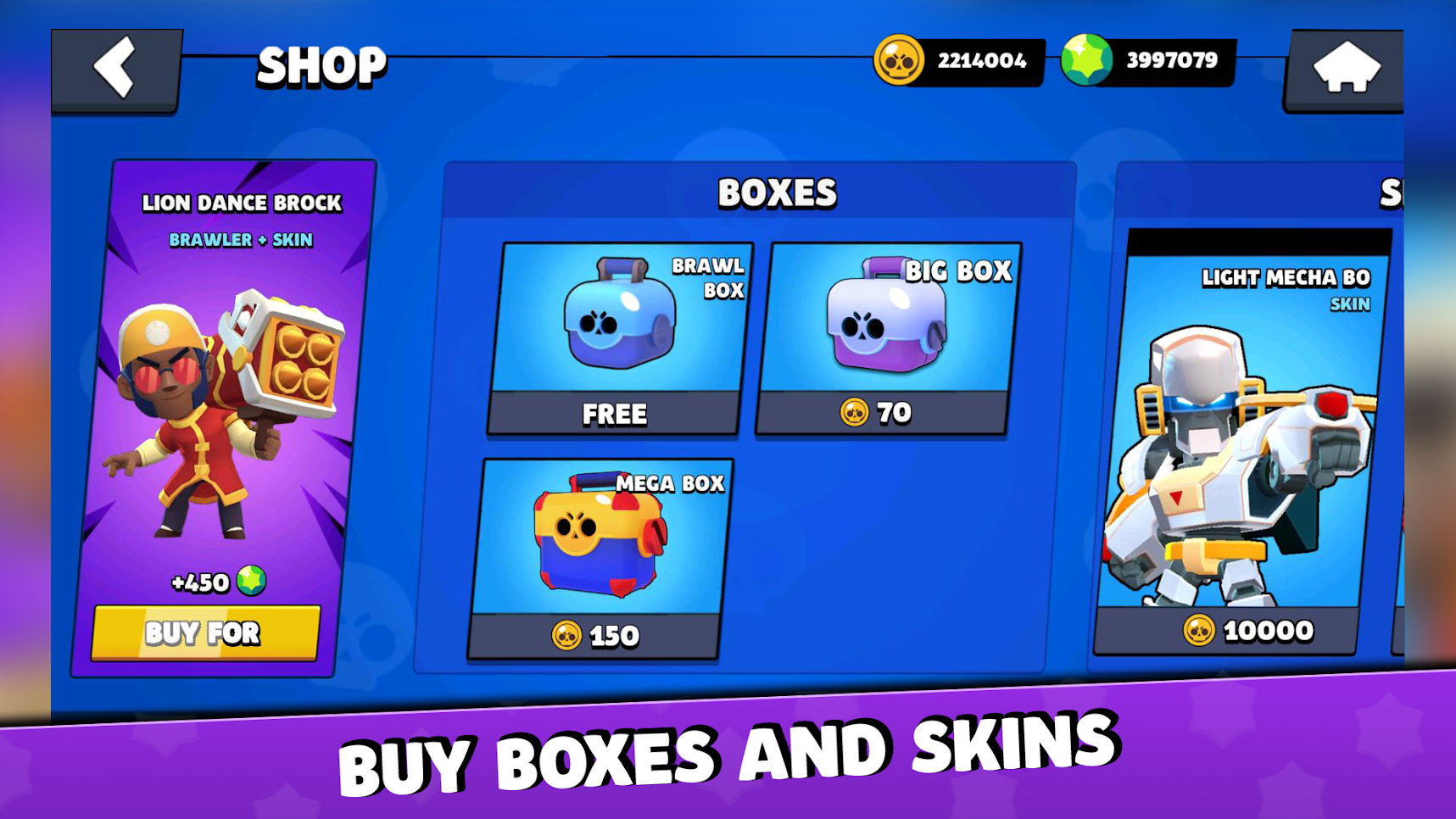 اسکرین شات 2 بازی Box Simulator for Brawl Stars