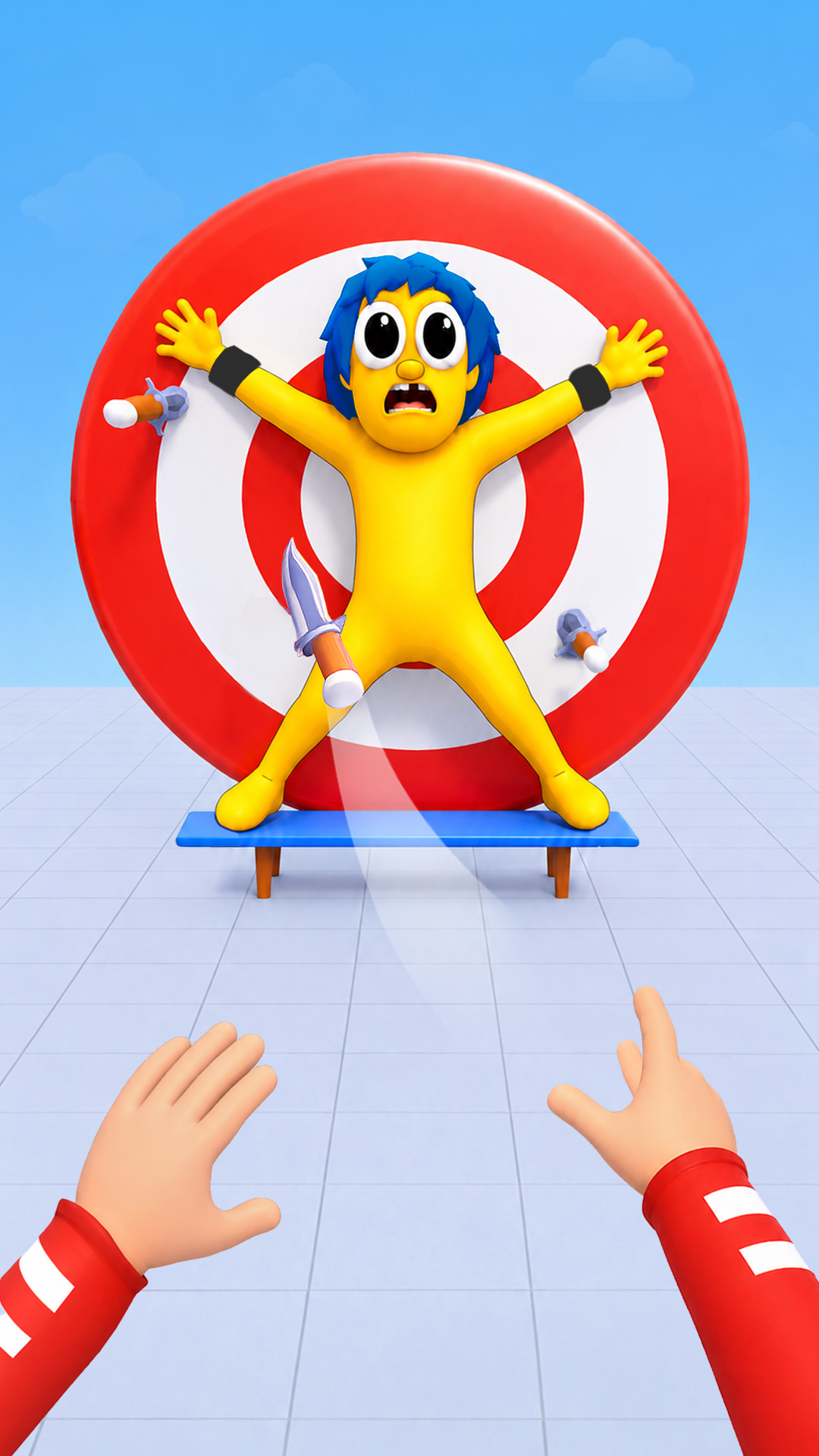 اسکرین شات 2 بازی Crazy Jerk : Knife Hit Games
