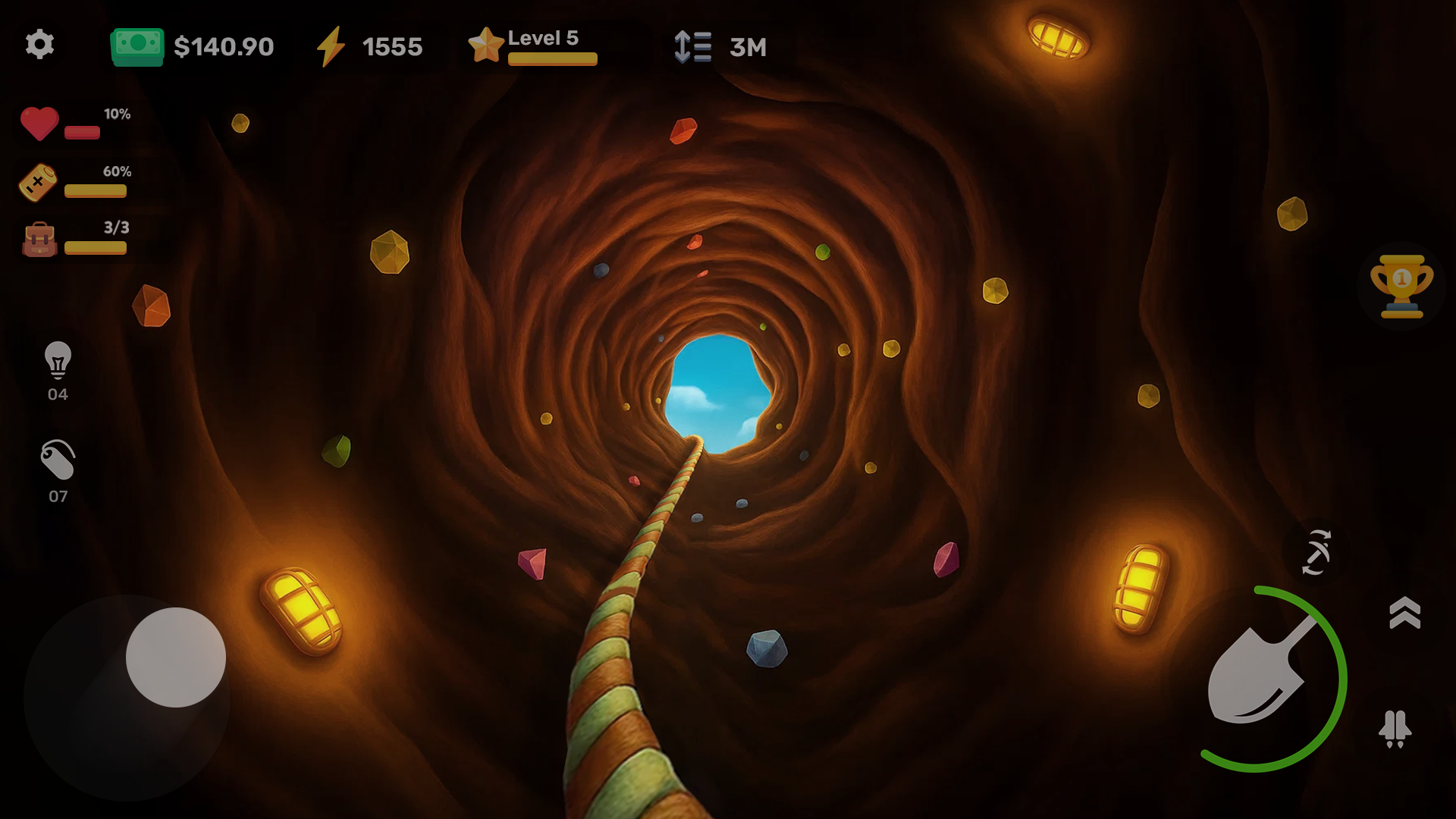 اسکرین شات 5 بازی A Dirty Shovel : Digging Games